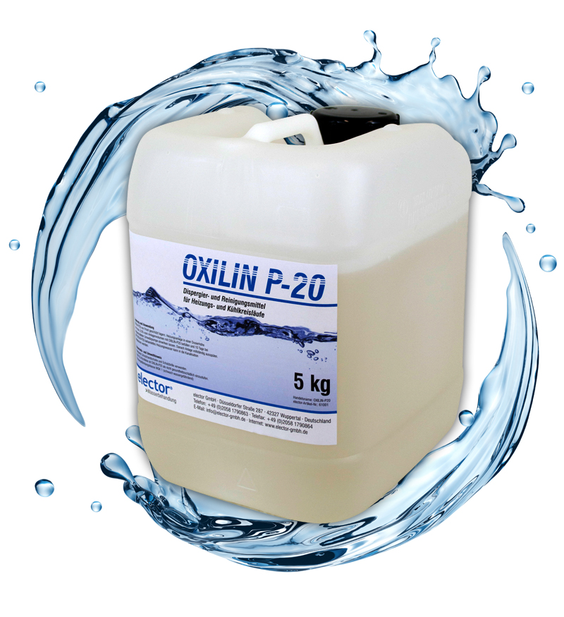 Oxilin-P20 Reinigungsmittel Heizung spülen Heizungsspülmittel OXILIN-P20, Heizung reinigen, Heizungswasserreinigung