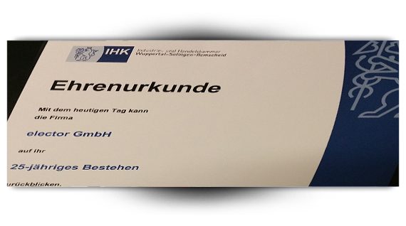 25 Jahre elector Wasserbehandlung und Korrosionsschutz für Heizungsanlagen Wasserbehandlung seit 25 Jahren elector